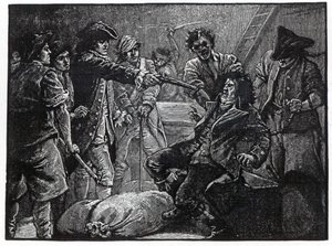 La captura de Wolfe Tone en 1798 de English School